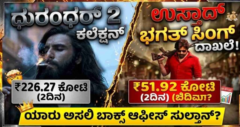 Dhurandhar 2 Box Office Collection Ustaad Bhagat Singh Day 2 Collection