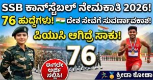 SSb Recruitment 2026 Puc jobs SSB Recruitment 2026, Constable Jobs in India, Police Jobs Karnataka, Government Jobs 2026, SSB Online Application,