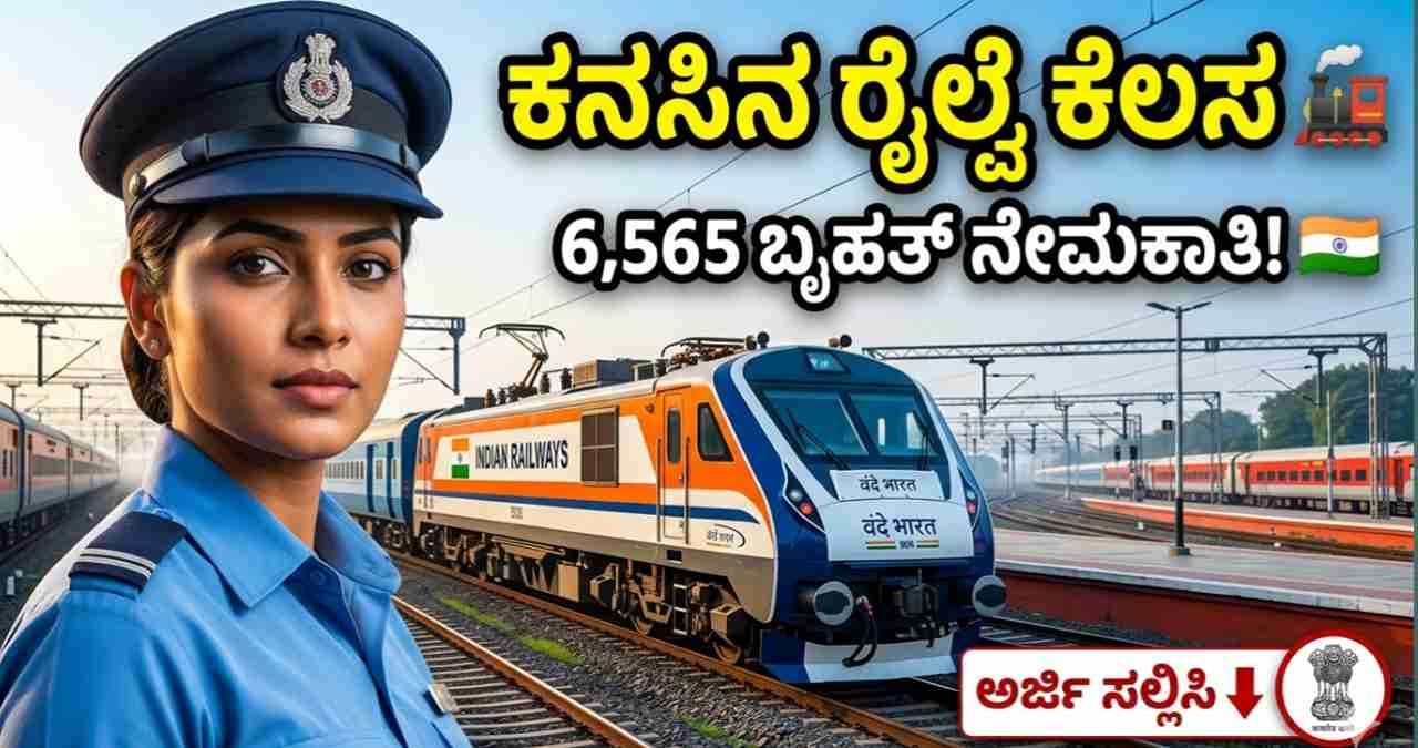 Railway Jobs 2026, Indian Railway Recruitment, Jobs in Kannada, Central Govt Jobs, RRB Bangalore, 10th Pass Jobs, ITI Jobs, MCineAdda, ರೈಲ್ವೆ ಉದ್ಯೋಗ 2026, ಉದ್ಯೋಗ ಮಾಹಿತಿ.
